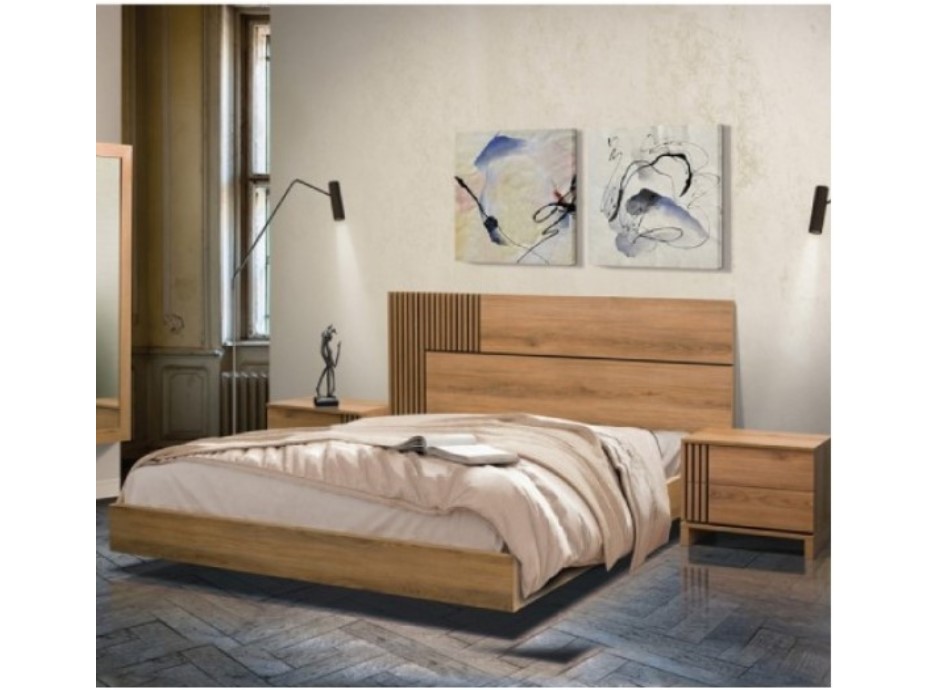 NORA DOUBLE BED (TS)